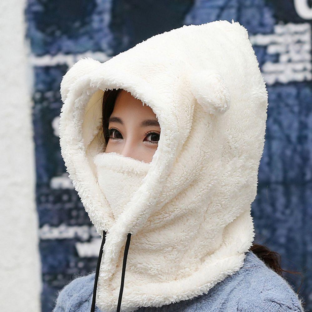 Mũ Tai Gấu Dễ Thương Giữ Ấm Mùa Đông