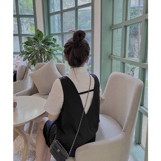 Set bộ gồm yếm và áo sơ mi