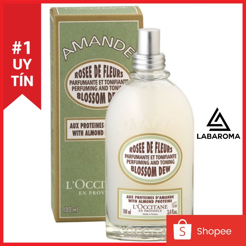 Tinh dầu nước hoa L'occitane Amande Rosee De Fleurs Blossom Dew Type nữ mùi thơm lâu, làm dầu thơm, xông phòng 10ml