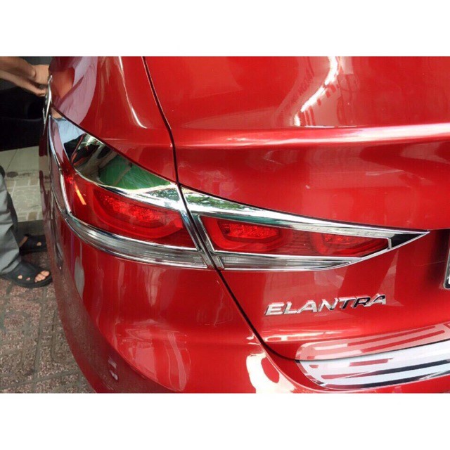 Ốp viền đèn Pha/Hậu xe Elantra 2015-2018