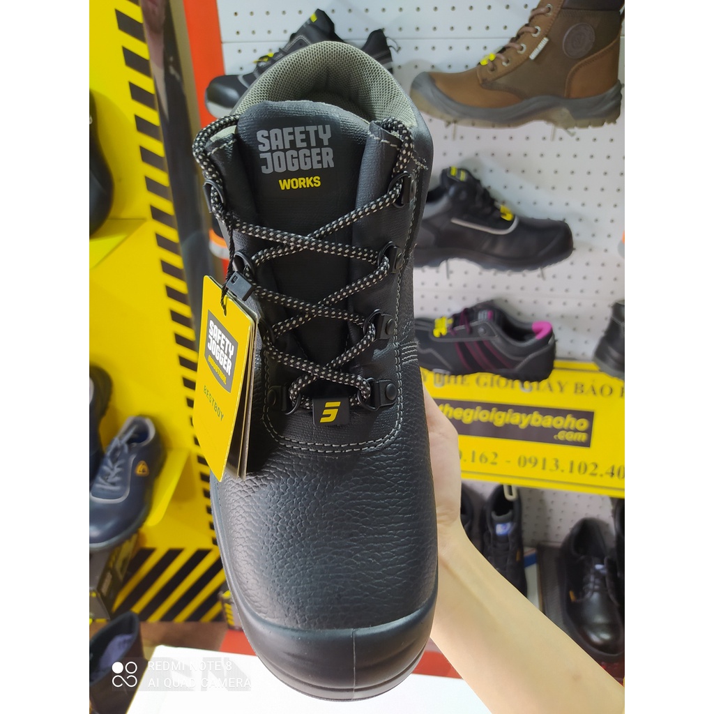 [HÀNG CHÍNH HÃNG]Giày bảo hộ lao động Safety Jogger Bestboy S3 Chất Da Thật, Chống Thấm Nước, Đế PU Chống Hóa Chất | BigBuy360 - bigbuy360.vn