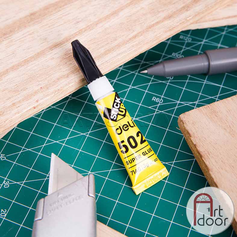 [ARTDOOR] Keo dán sắt DELI 502 làm thủ công (3g)