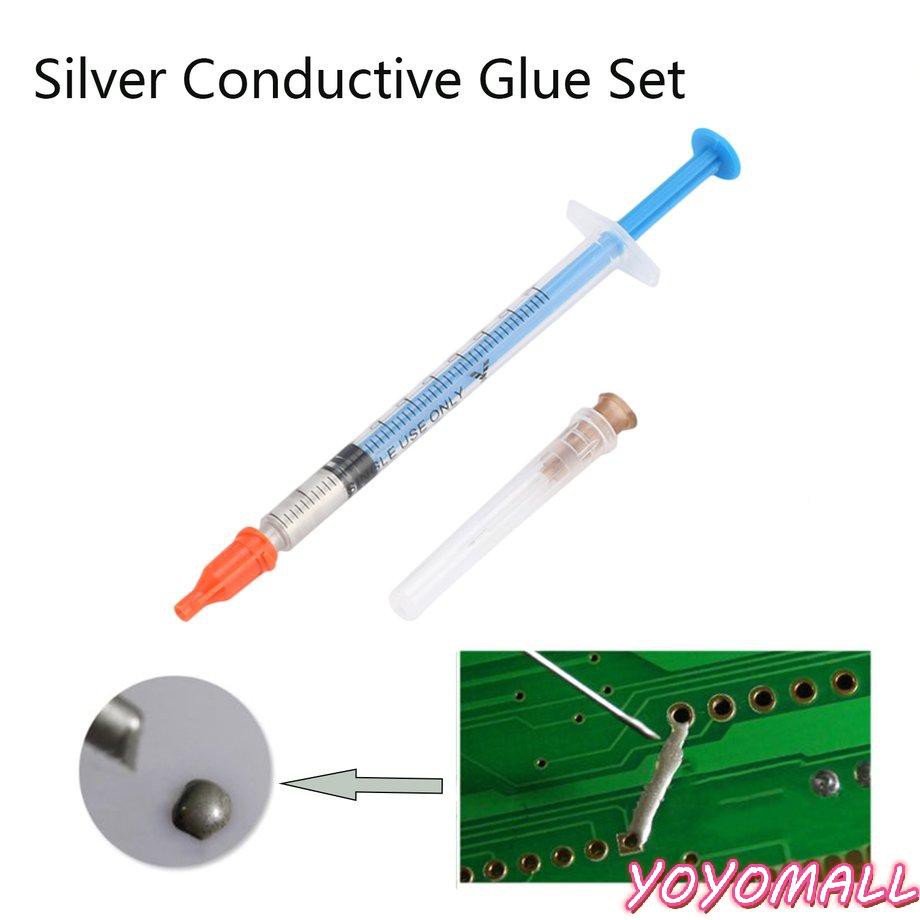 Keo bạc dẫn điện dùng để sửa chữa dây điện và bảng mạch PCB