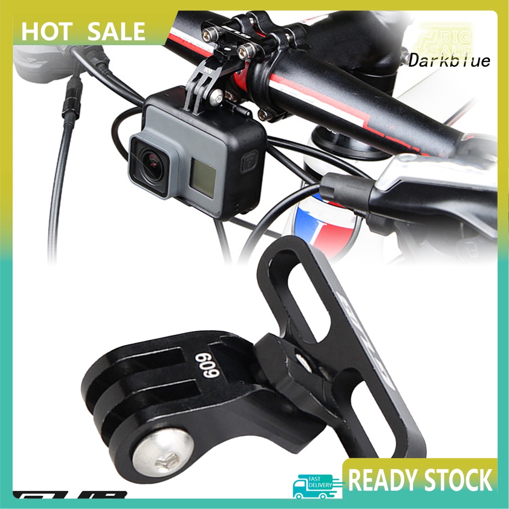 QX- GUB 609 Bike Seat Tube Adapter Extended Flashlight Bracket for GoPro Cameras