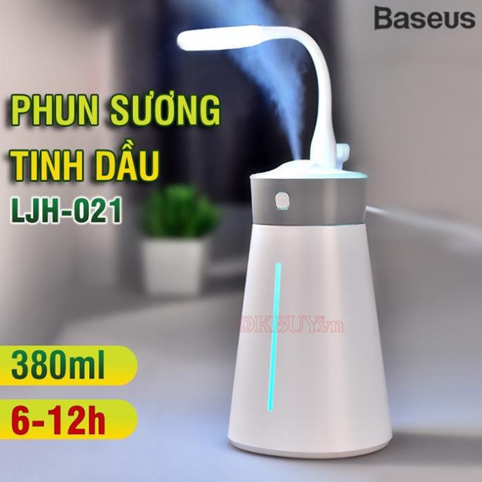 Máy Phun Sương, Tạo Âm, Lọc Không Khí Baseus DHMY Tích Hợp Quạt Đèn Chỉnh Hướng