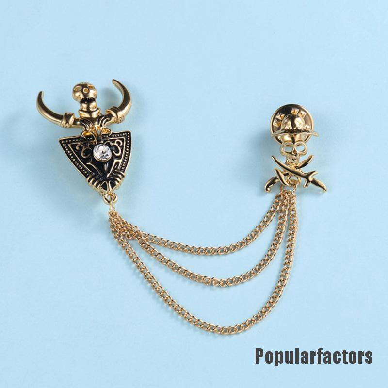 Trâm cài áo hình mỏ neo sang trọng