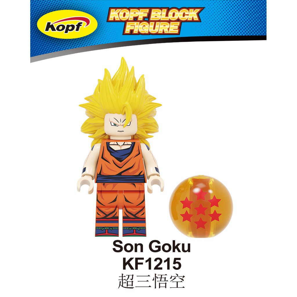 Bộ Lắp Ghép Lego Nhân Vật Son Goku Vegeta Super4 Trong Phim Hoạt Hình Dragon Ball Kf6098