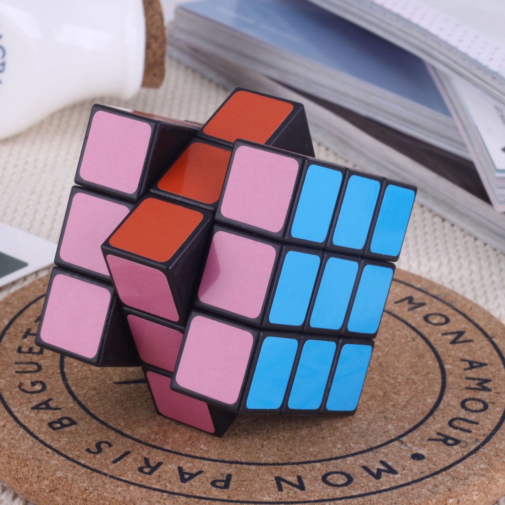 1 Khối Rubik 3x3x3 Ma Thuật Rèn Luyện Trí Não Cho Bé