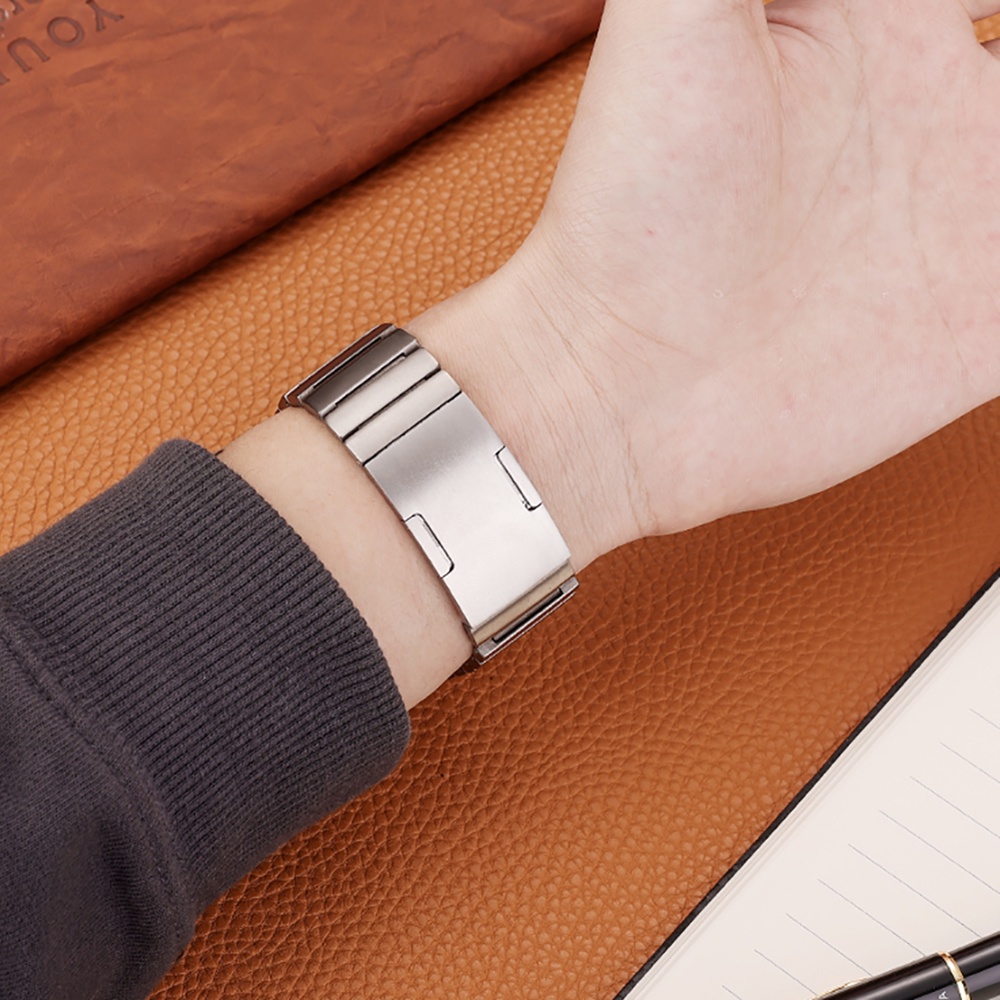 Dây Đeo Thay Thế Bằng Thép Không Gỉ Khóa Thông Minh Cho Đồng Hồ Huawei watch GT GT2 GT3 Pro 22mm