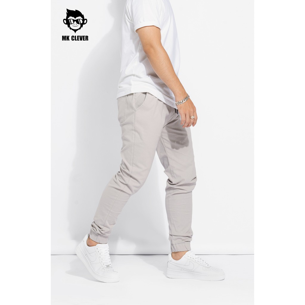 [Mã FAMALLT5 giảm 15% đơn 150K]  Quần jogger nam chât đũi mát QJD098 - MK CLEVER