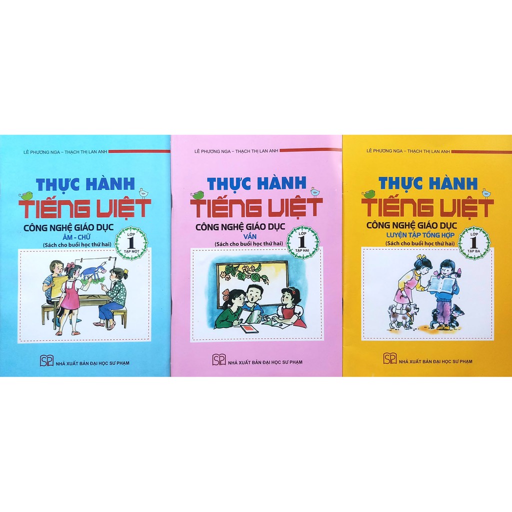 Sách - Thực hành Tiếng việt Công nghệ giáo dục lớp 1 - tập một (ÂM - CHỮ)