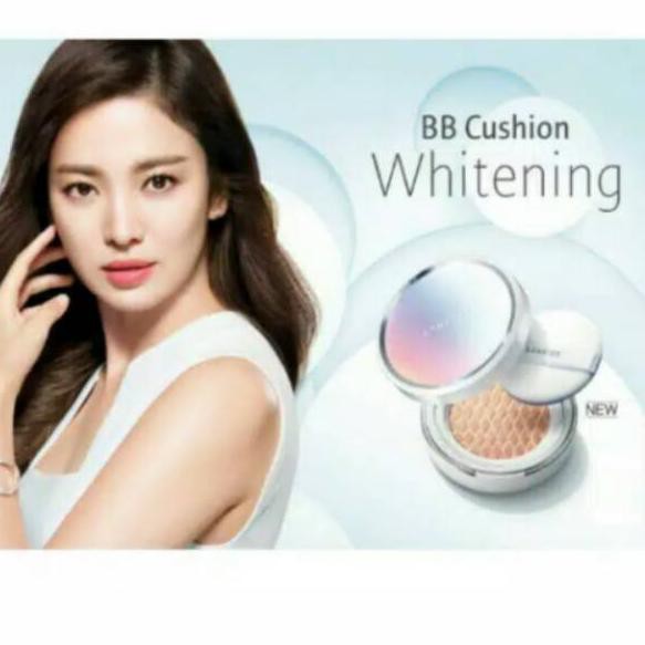 X (Hàng Mới Về) Phấn Nước Bb Laneige Làm Trắng Chống Nắng Spf 50 15g + Mút Trang Điểm