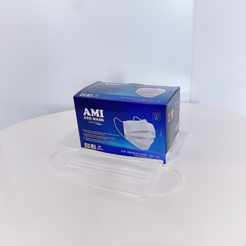 Sỉ 10 hộp khẩu trang y tế AMI ( đủ màu) | BigBuy360 - bigbuy360.vn
