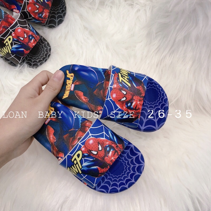 DÉP SIÊU NHÂN BÉ TRAI SIÊU MỀM ÊM HÀNG QUẢNG CHÂU SIZE 25-35