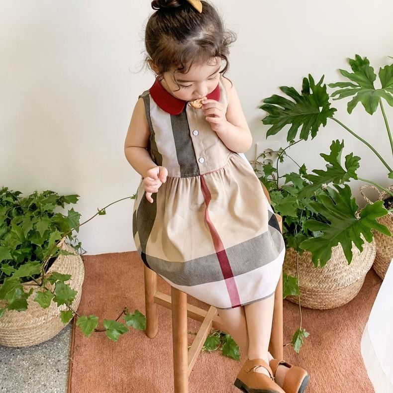 Đầm Công Chúa Không Tay Thời Trang Mùa Hè 2020 Cho Bé Gái 8 Tuổi