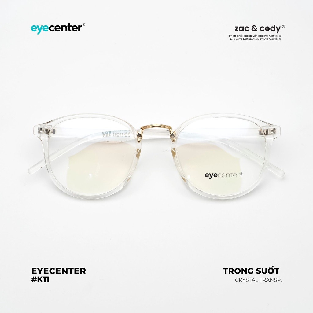 Gọng kính cận nữ K11 chính hãng EYECENTER nhựa dẻo siêu nhẹ nhập khẩu by Eye Center Vietnam