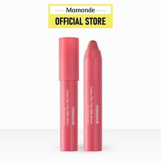 [ HB GIFT] Son bút chì 3 in 1 cho bờ môi mềm mượt Mamonde Creamy Tint Color Balm Intense 27 Iconic Rose – Hồng đào 2.5g