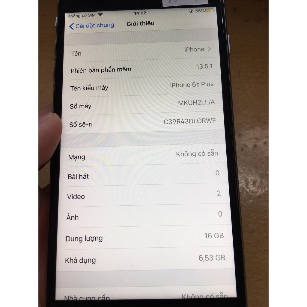 [HOT] Iphone 6S Quốc Tế Chính Hãng, Full Chức Năng