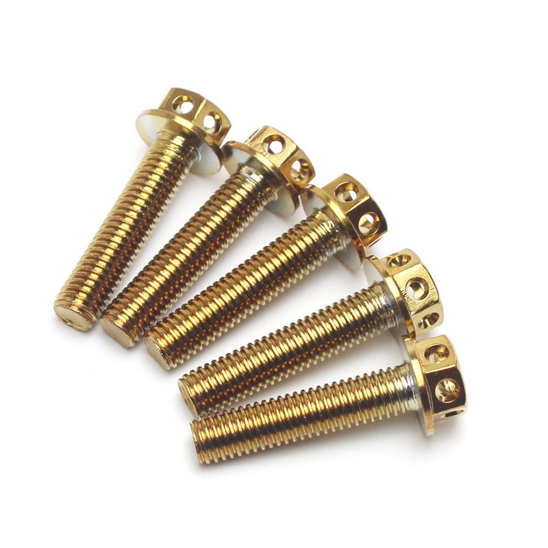 New 5PCS stainless steel M8  Wheel Lug bolt screw  For vespa Piaggio Vespa GTS 300 300/ie GTS300