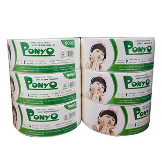 Giấy vệ sinh Ponyo 900g 6 cuộn