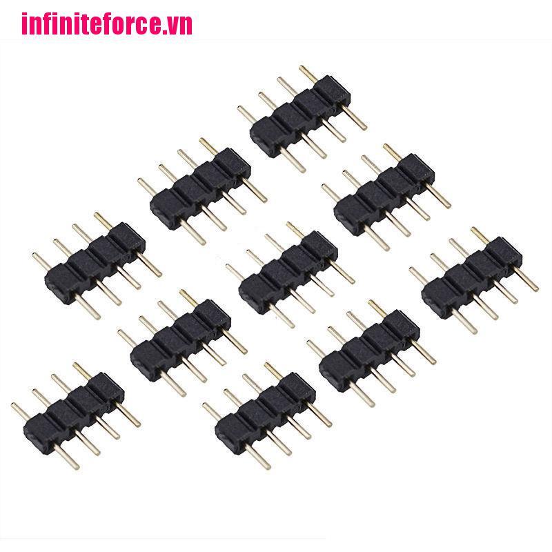 Đầu Nối Vn 10 4-Pin Cho Đèn Led Rgb 3528 5050 Smd