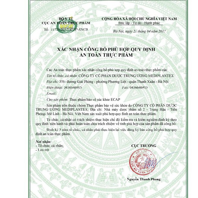 ECAP - Vitamin E cao cấp [Chính Hãng] | Thế Giới Skin Care