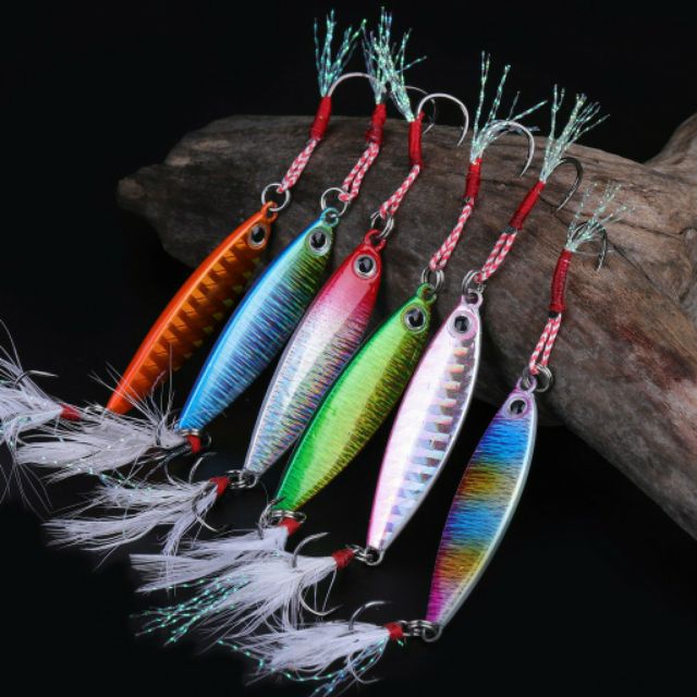 (Siêu Rẻ) Mồi câu Lure, mồi thìa lượn câu suối 7g jig Fishing lures