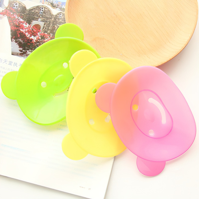 Giá đỡ xà phòng không cần đục lỗ họa tiết hoạt hình dễ thương