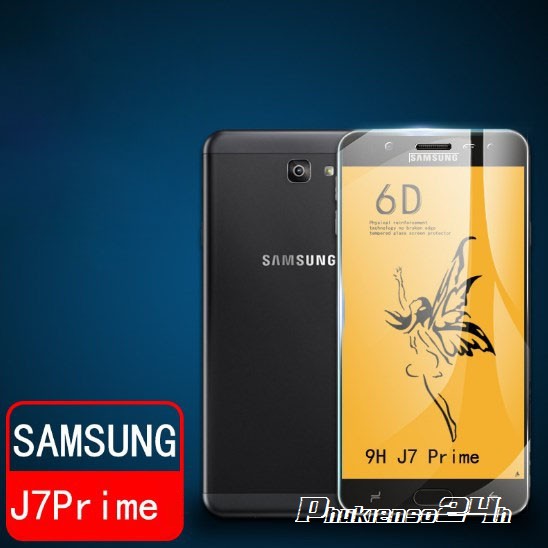 Cường Lực 6D thiên thần Full Màn, Full Keo Thế Hệ Mới bo viền 2.5 cho Samsung galaxy J7 prime