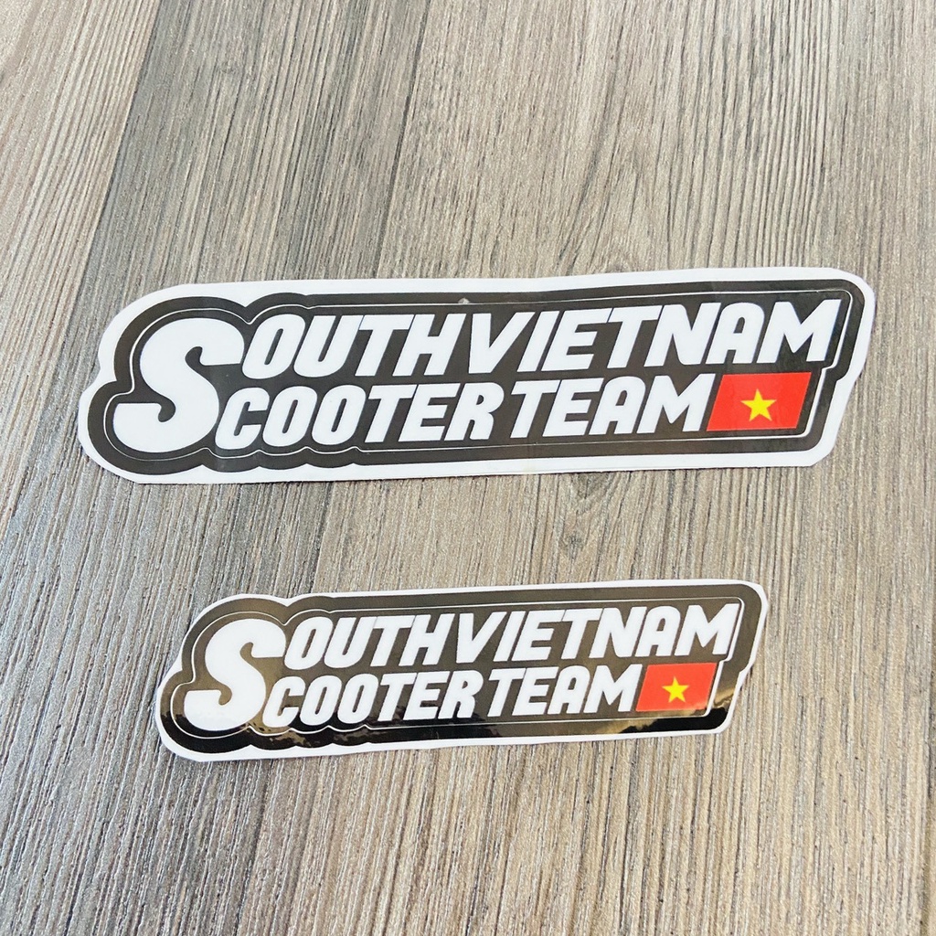 (2 TEM) TEM CHỮ DECAL, STICKER SCOOTER, FAKE TAXI KIỂU MỚI