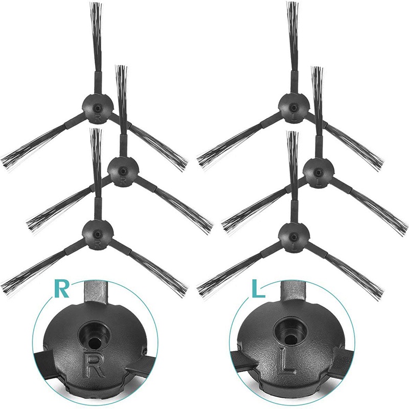 Bộ Phụ Kiện Lọc + Chổi Bên + Tấm Lọc Thay Thế Cho Robot Hút Bụi ILIFE V3 V3S V5 V5S V5S Pro