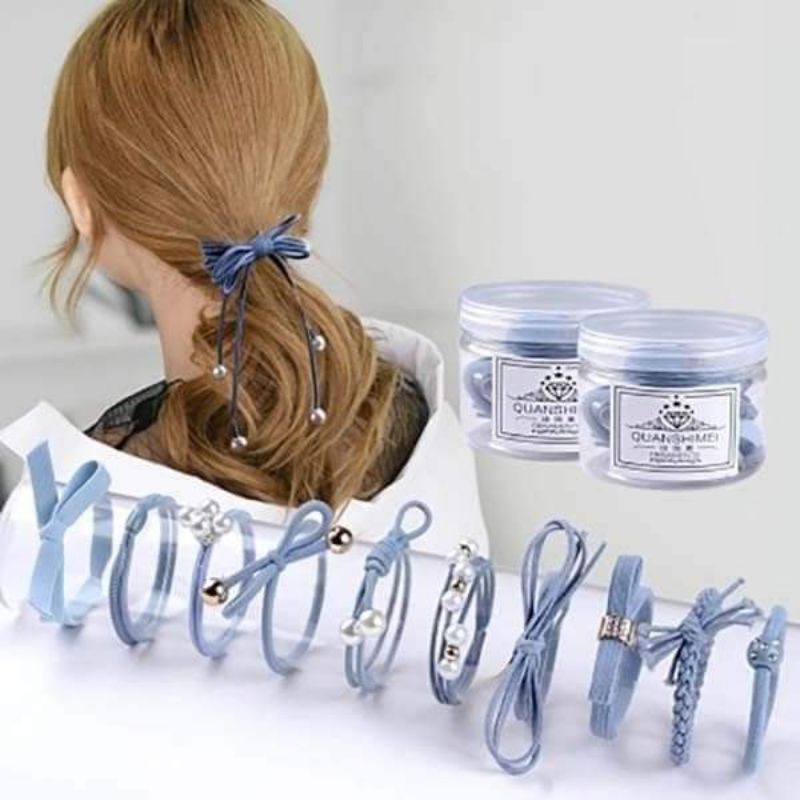 HỘP THUN CỘT TÓC 12 SỢI