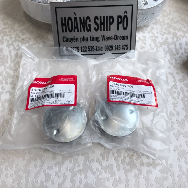 Nắp thùng xăng wave alpha zin chính hãng