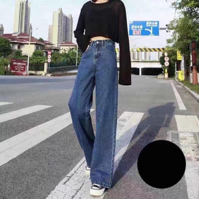 Quần cullote jean