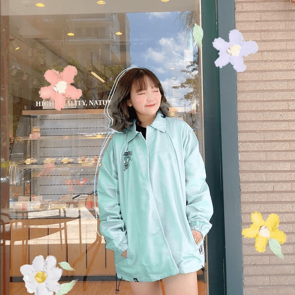 Áo Khoác Dù Nam Nữ IN Hình Mặt Quỷ 2 Lớp Dày Dặn Siêu Hot TP [NewUnisex]