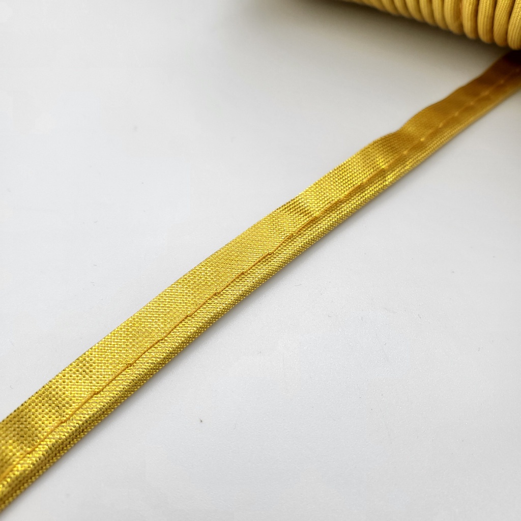 Dây Ruy Băng Da PU Màu Vàng / Bạc Trang Trí Bản Rộng 1.5cm