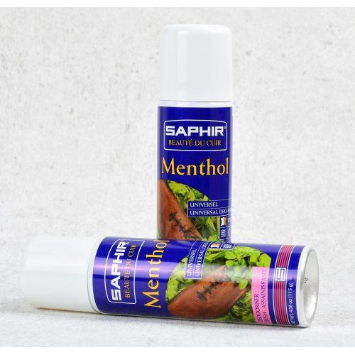 Xịt khử mùi hôi giày hương bạc hà Saphir Menthol 200ml