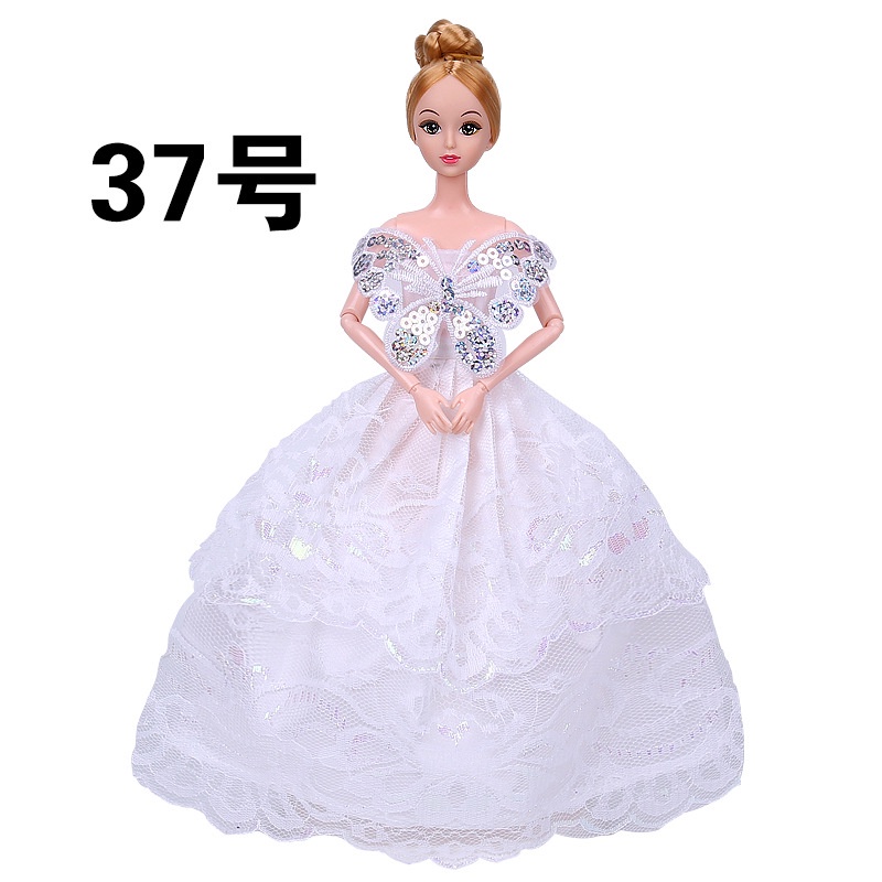 Váy công chúa cho búp bê 30cm xinh đẹp lộng lẫy phụ kiện búp bê barbie ANDATOY AD954