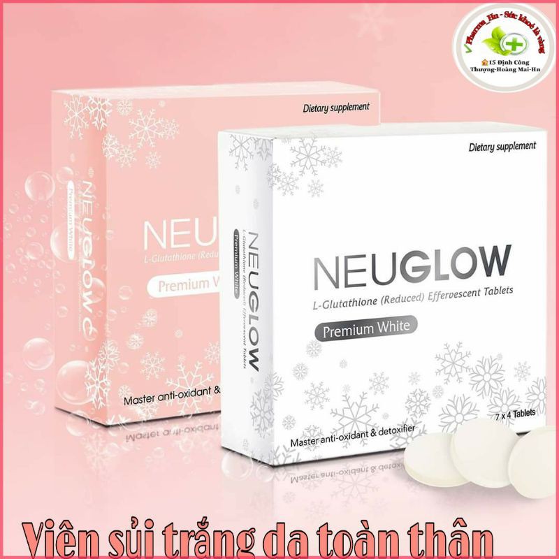Neuglow C - Viên sủi trắng da toàn thân 🌸Mua 4 tặng 3 🌸