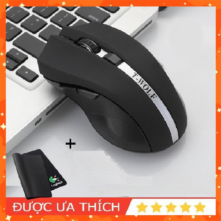 TẶNG KÈM 2 PIN _ Chuột KHÔNG DÂY Cao Cấp QUEEN-5 Chất Từng Centimet _ Mua về sài ngay | BigBuy360 - bigbuy360.vn