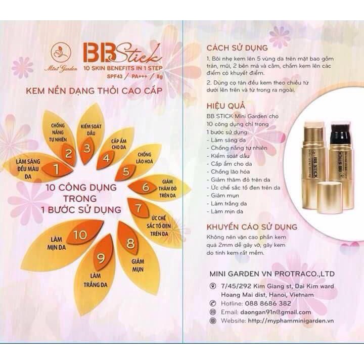 Kem nền che khuyết điểm BB Stick | BigBuy360 - bigbuy360.vn
