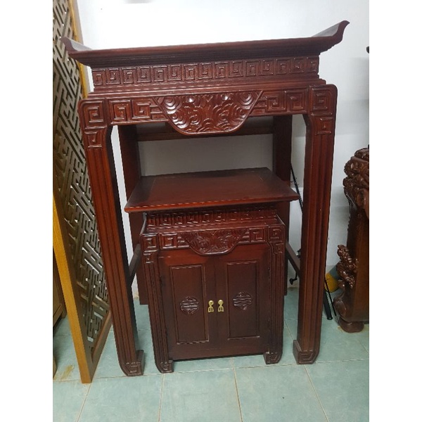 bộ tủ thờ gỗ mít kt r89 s61 c127