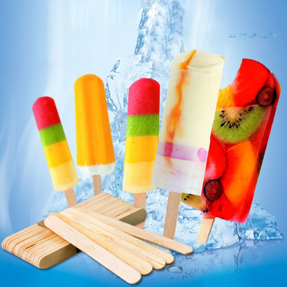 Set 50 Que Gỗ Làm Kem Thủ Công