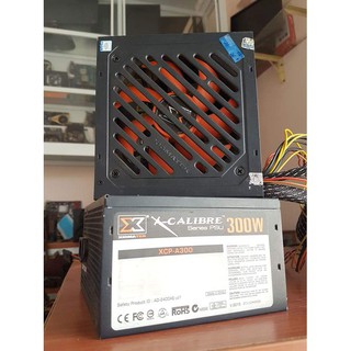 Nguồn máy tính Xigmatek A300 có dây nguồn phụ 6 pin dây rắn cân tốt GTX 1050ti bảo hành 3 tháng lỗi 1 đổi 1