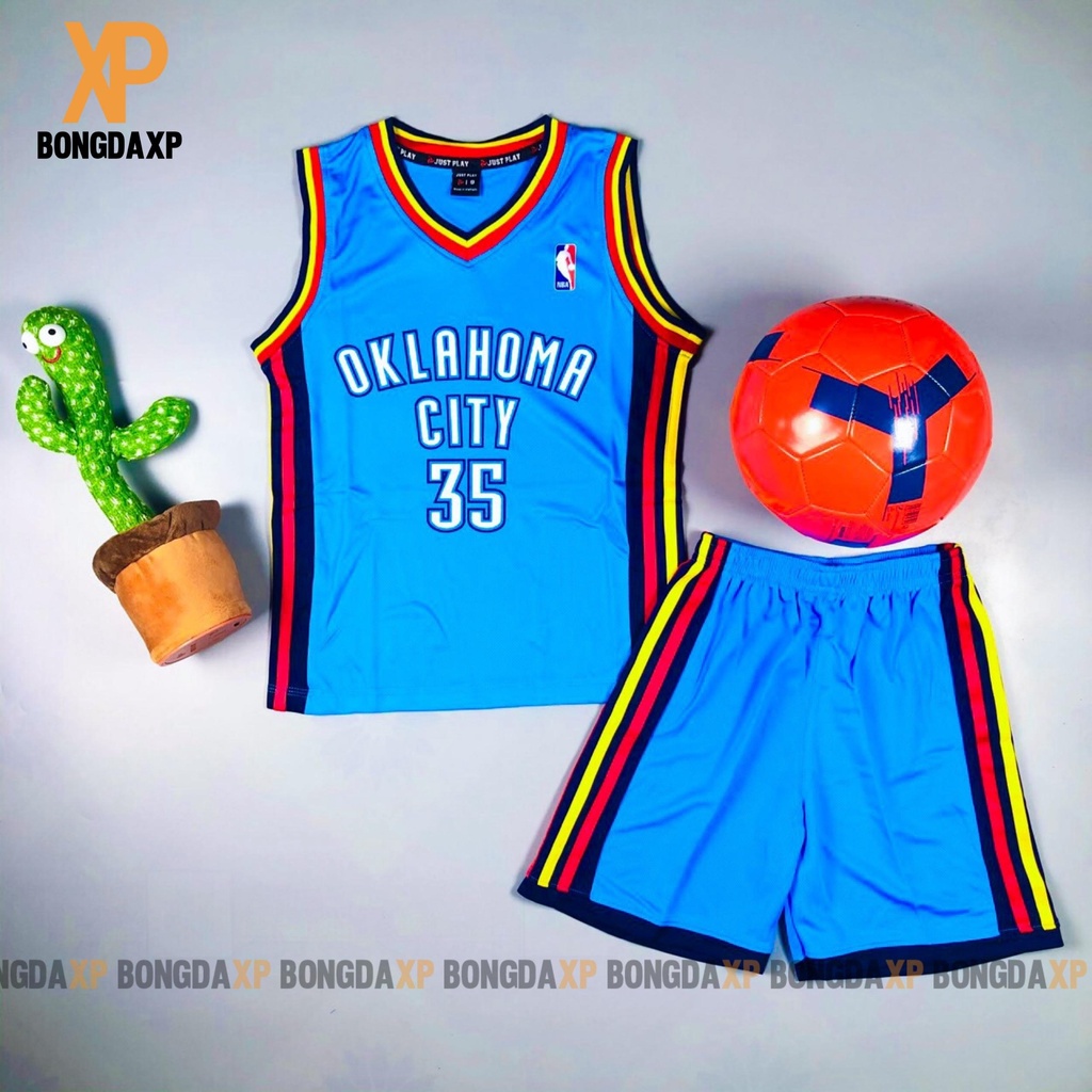 Quần áo bóng rổ trẻ em, đồ thể thao cho bé Siêu cưng Vải mè cao cấp