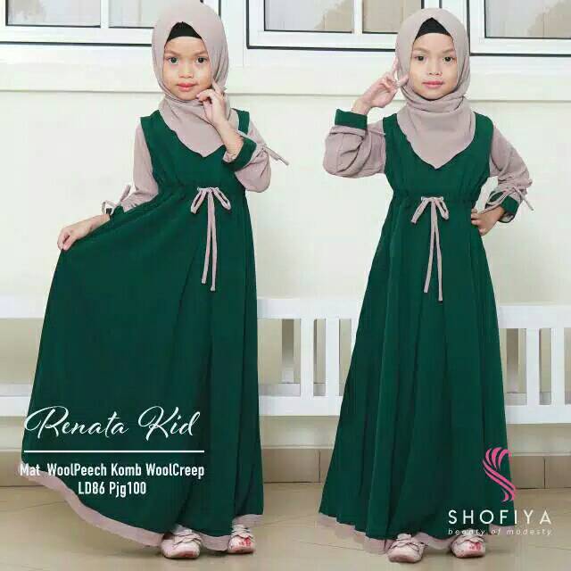 Giày Thể Thao Gamis Anak Renata Kid No Pasmina 8-12th