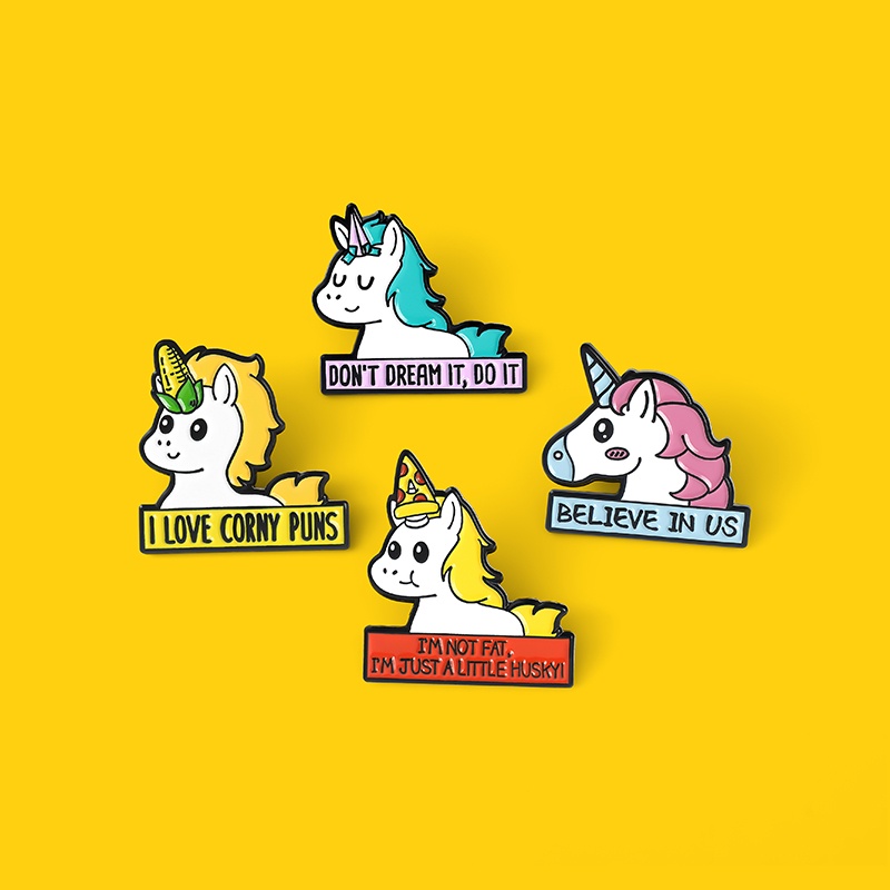 Ghim cài áo hình động vật hoạt hình đáng yêu