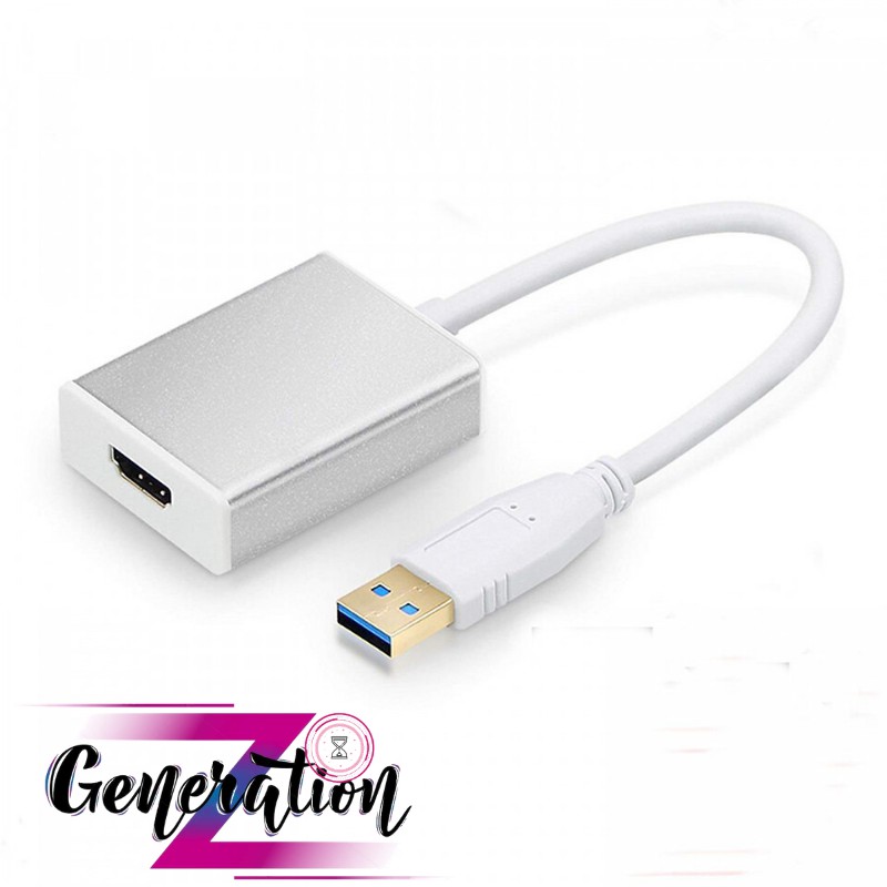 Cáp chuyển usb 3.0 ra HDMI ĐẦU CHUYỂN LOẠI TỐT SIÊU BỀN