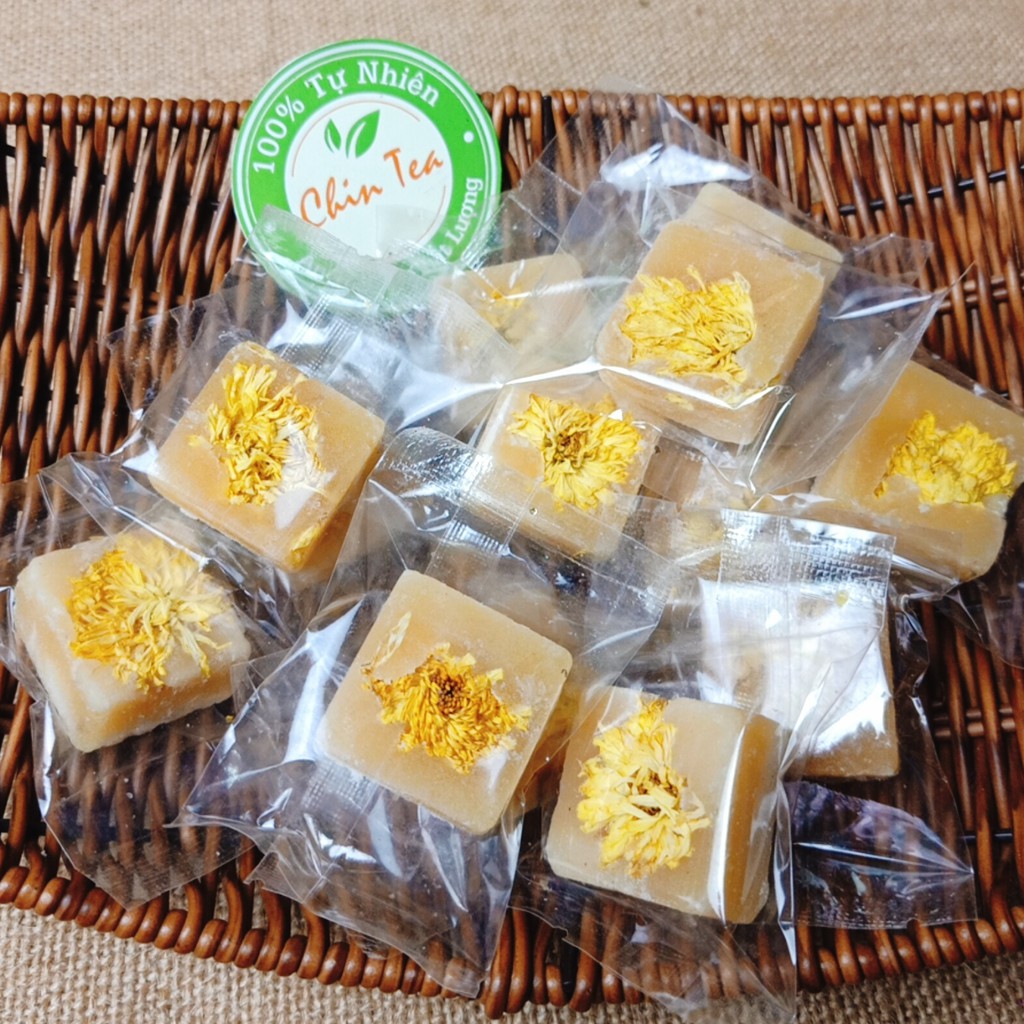 [Mã 156FMCGSALE hoàn 8% đơn 500K] 💥 (500G) TRÀ HOA CÚC ĐƯỜNG PHÈN MẬT ONG XƯỞNG TỰ SẢN XUẤT