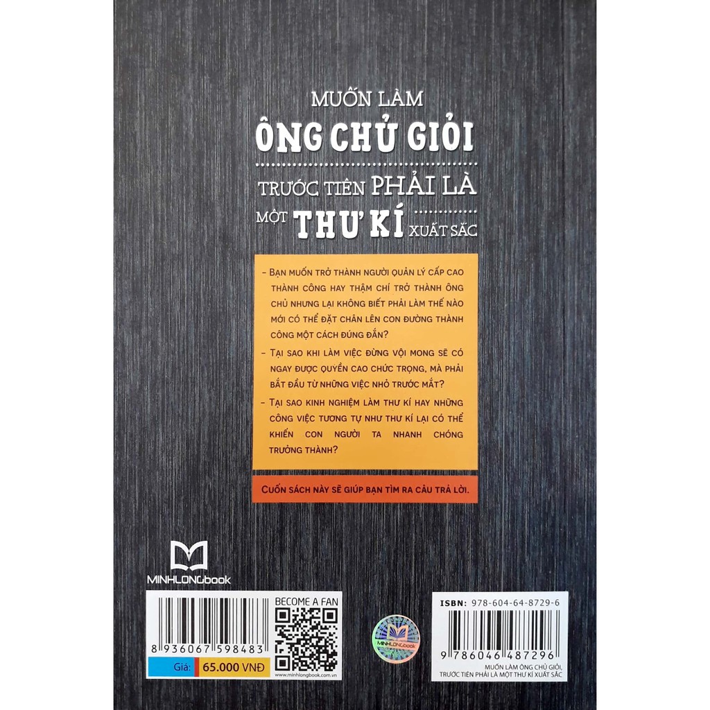 Sách: Muốn Làm Một Ông Chủ Giỏi Trước Tiên Phải Làm Một Thư Kí Xuất Sắc | BigBuy360 - bigbuy360.vn